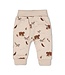 Feetje 52202422 Broek AOP - Wild World Taupe melange