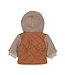 Feetje 51800356 Bouclé jasje met capuchon - Wild World Bruin