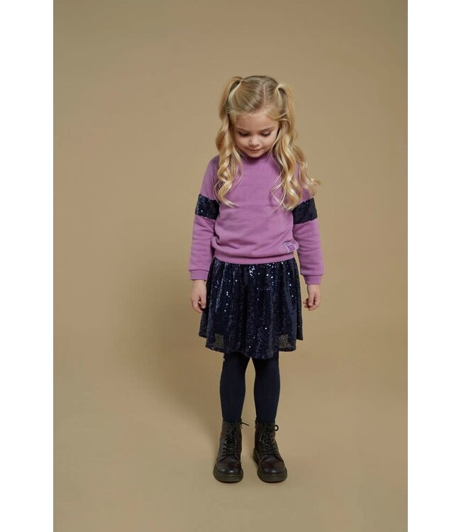 Jubel 90600305 Pailetten rok - Wild Soul Indigo
