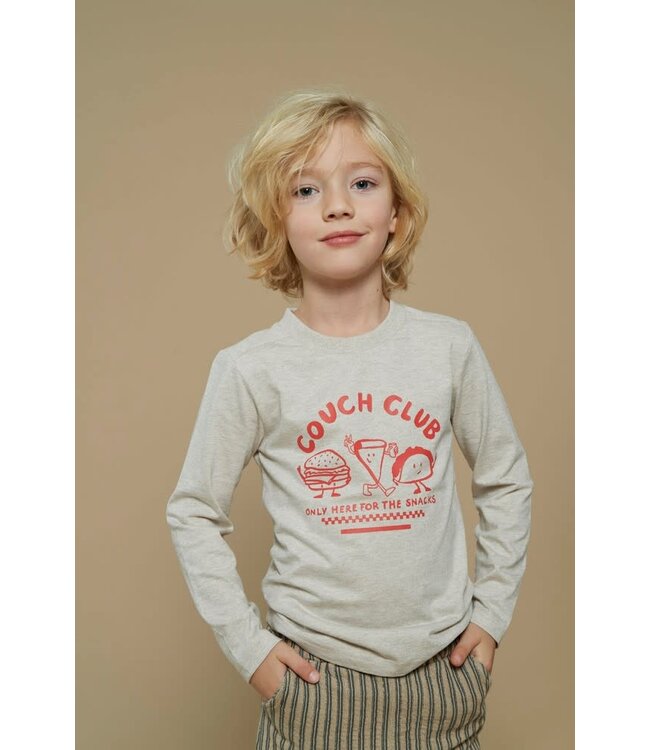 Sturdy 71600610 Longsleeve - Couch Club Offwhite melange