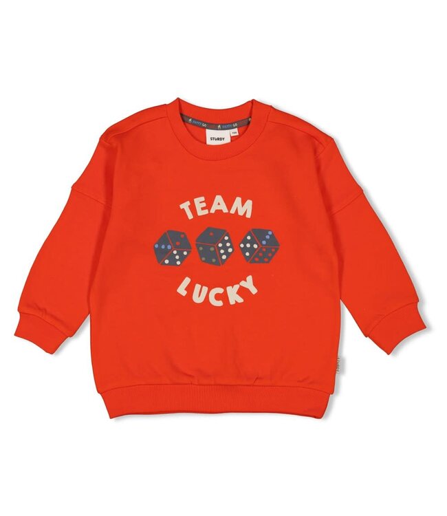 Sturdy 71600619 Sweater - Couch Club Rood
