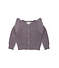 The New TNST6312 TNSTPerle Glitter Knit Cardigan Gray Ridge