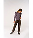 The New TN6430 TNPERLA Glitter Knit Cardigan Gray Ridge
