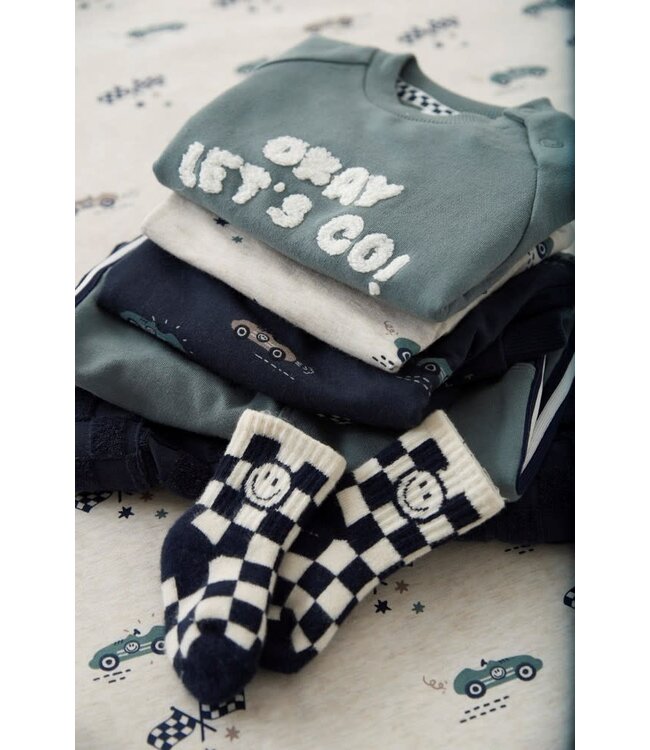 Feetje 52202378 Broek - Let's Go! Petrol