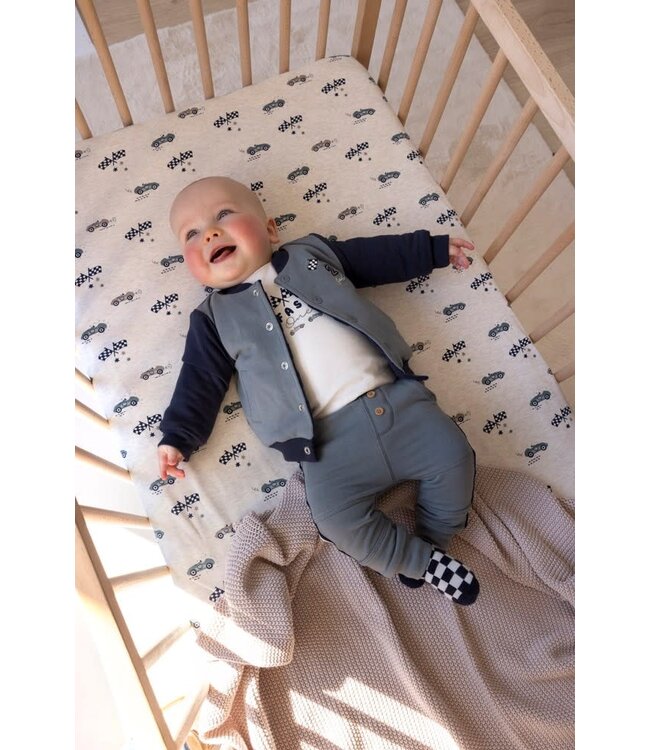 Feetje 52202378 Broek - Let's Go! Petrol