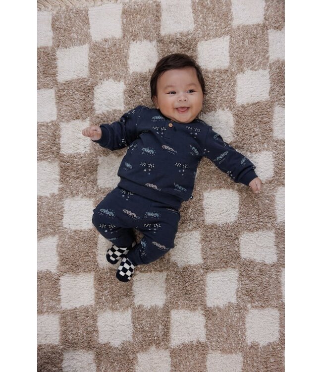 Feetje 52202380 Broek AOP - Let's Go! Marine