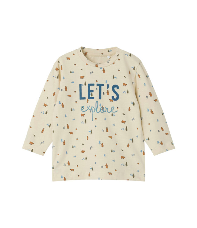 Name it baby NBMOSSY LS TOP 13233486 - Summer Sand