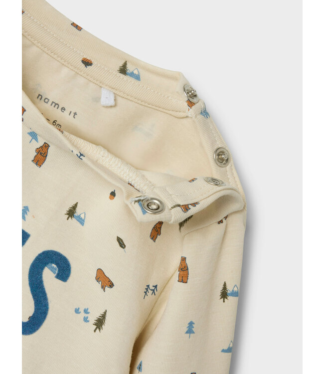 Name it baby NBMOSSY LS TOP 13233486 - Summer Sand