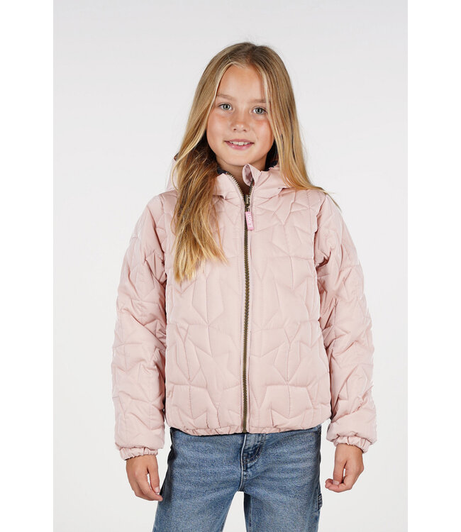 B.NOSY Y508-5214 Jessie jacket reversible Coral blush