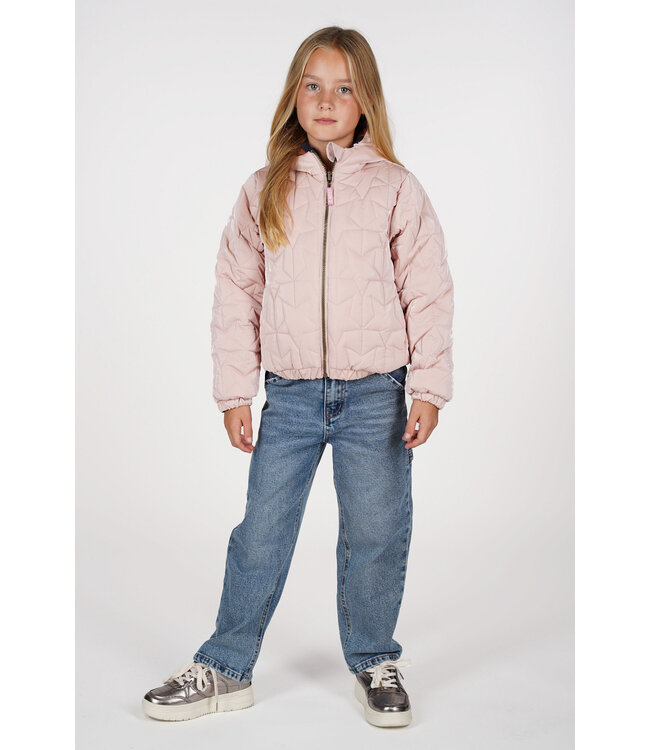 B.NOSY Y508-5214 Jessie jacket reversible Coral blush