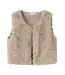 Name it mini Nmfnano fake fur vest 13246076 Island Fossil