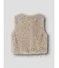 Name it mini Nmfnano fake fur vest 13246076 Island Fossil