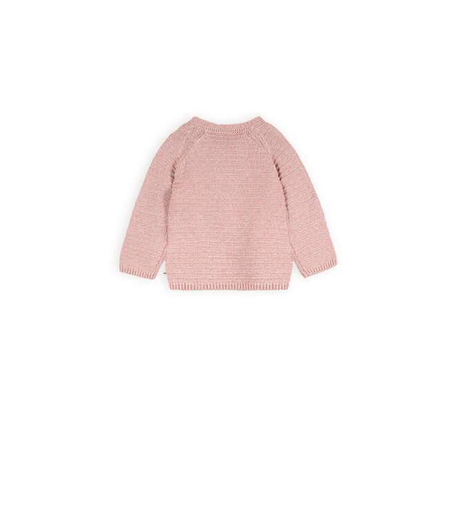 Petite Maison Kiki knitted button up cardigan E000-7302 Pastel Pink