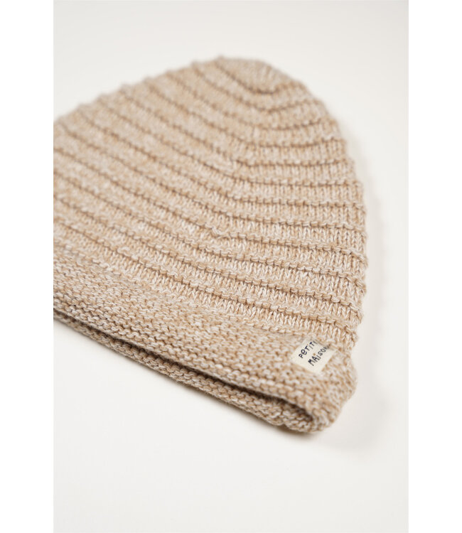Petite Maison Riri knitted hat E000-7905 oatmeal