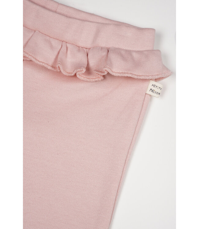 Petite Maison Skyler pants with ruffle detail  pastel pink E000-7600