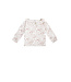 Petite Maison Kaya tshirt Longsleeve ruffle E000-7400 AOP Leaves