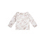 Petite Maison Kaya tshirt Longsleeve ruffle E000-7400 AOP Leaves