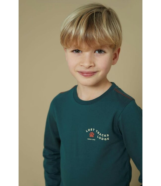 Sturdy 71600626 Longsleeve - Chasing Trails Petrol