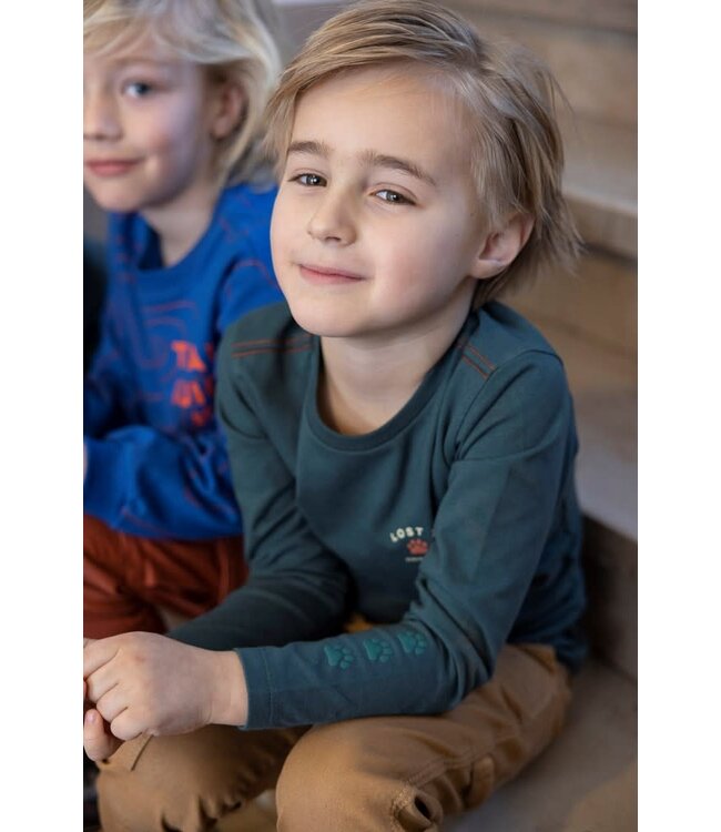 Sturdy 71600626 Longsleeve - Chasing Trails Petrol