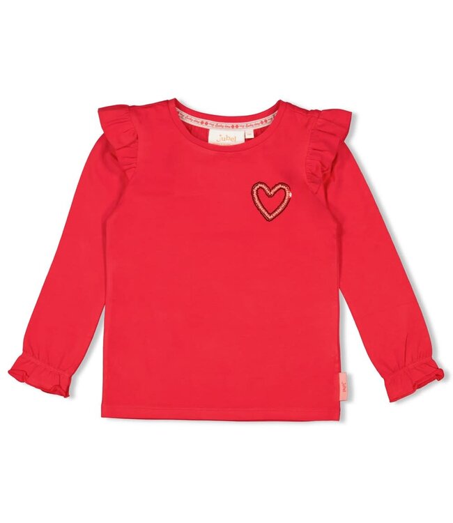 Jubel 91600436 Longsleeve - Queen Of Hearts Rood