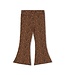 Jubel 92200482 Flared broek AOP - Queen Of Hearts Bruin
