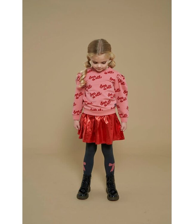 Jubel 91600444 Sweater AOP - Queen Of Hearts l.Roze