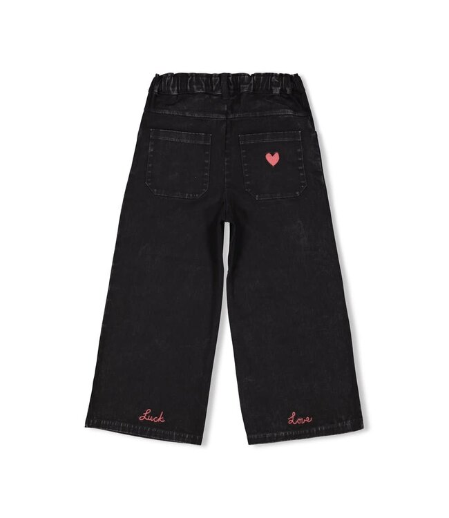 Jubel 92200485 Culotte denim look - Queen Of Hearts Antraciet
