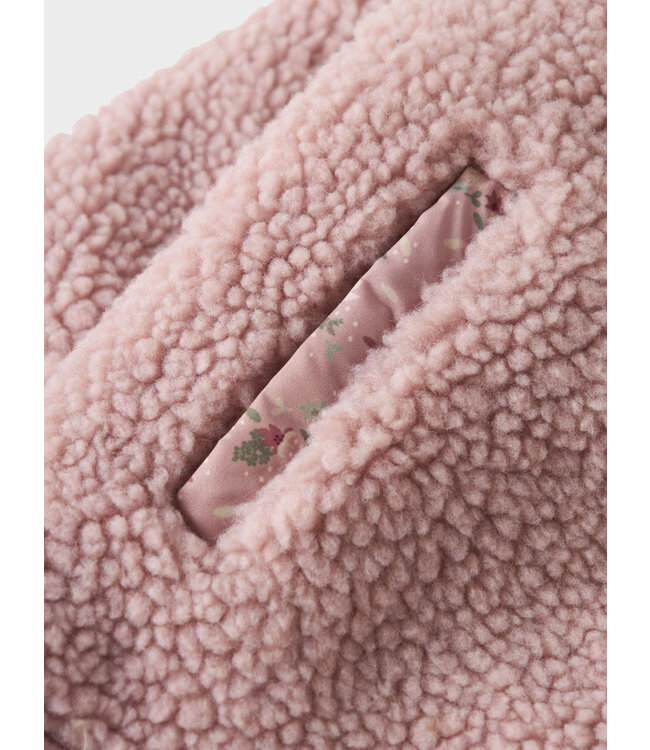 Name it mini 13243656 Nmfmina teddy jacket violet ice