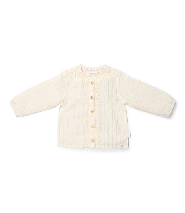 Little Dutch cl250910 Blouse lange mouw Off white
