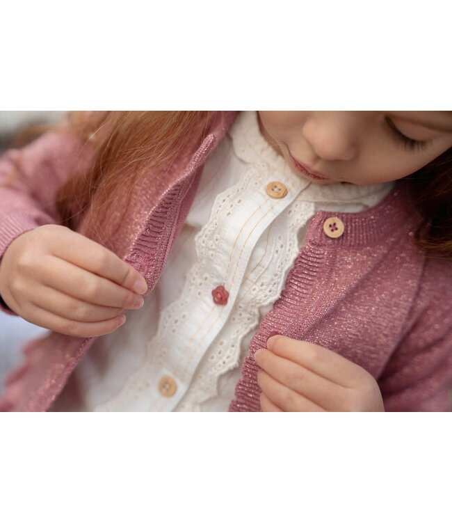 Little Dutch cl250910 Blouse lange mouw Off white