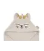 Jollein Badcape Badstof 75x75cm - Charlie the Cat