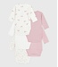 Petit Bateau Set 5 stuks babyrompertjes A0dwh lange mouw