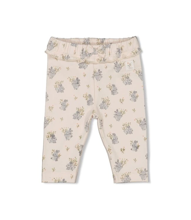 Feetje 52202367 Legging AOP - Fields of Green Offwhite