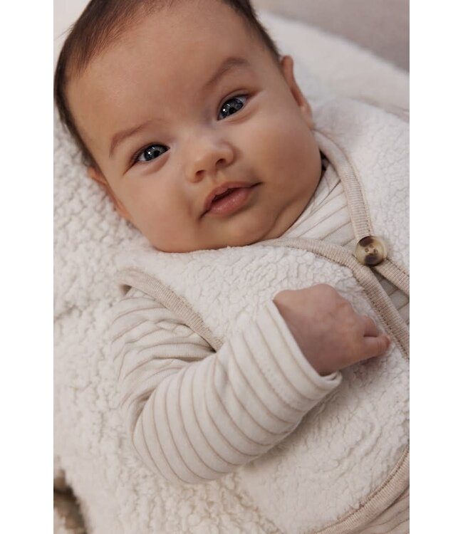 Feetje 51200035 Teddy gilet - Dear Autumn Offwhite