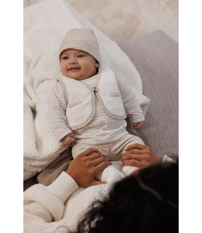 Feetje 51200035 Teddy gilet - Dear Autumn Offwhite