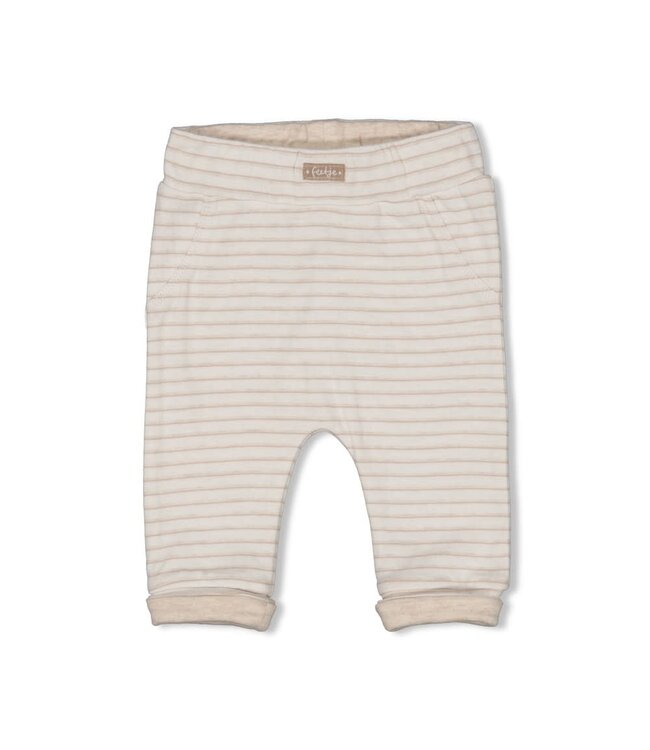 Feetje 52202372 Broek streep - Dear Autumn Offwhite
