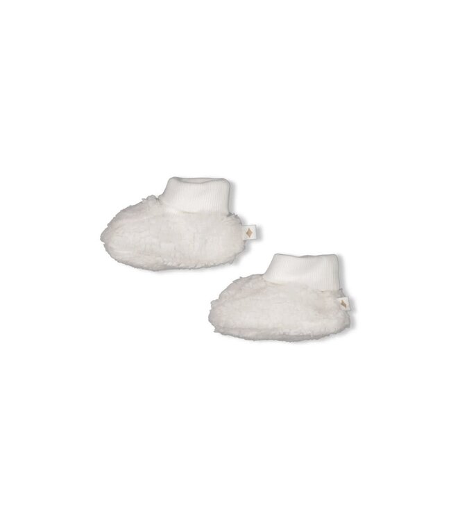 Feetje 52900053 Teddy Slofje - Dear Autumn Offwhite