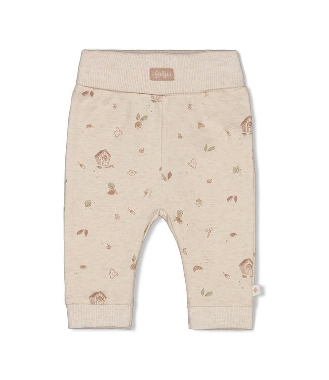 Feetje 52202437 Broek AOP - Fall Favorites Offwhite melange