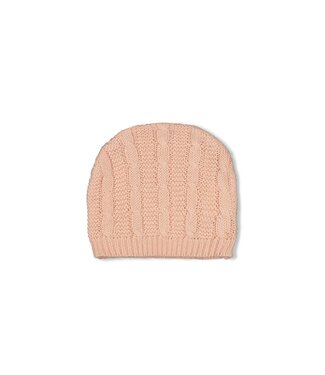 Feetje 53100709 Mutsje gebreid - The Knits Roze