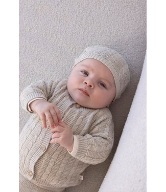 Feetje 51300540 Vestje gebreid - The Knits Taupe melange