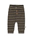 Feetje 52202409 Broek rib met streep - Rawrsome Antraciet melange