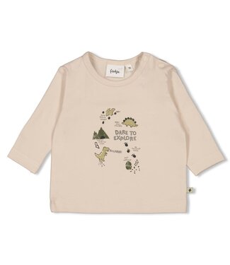 Feetje 51602616 Longsleeve - Rawrsome Offwhite