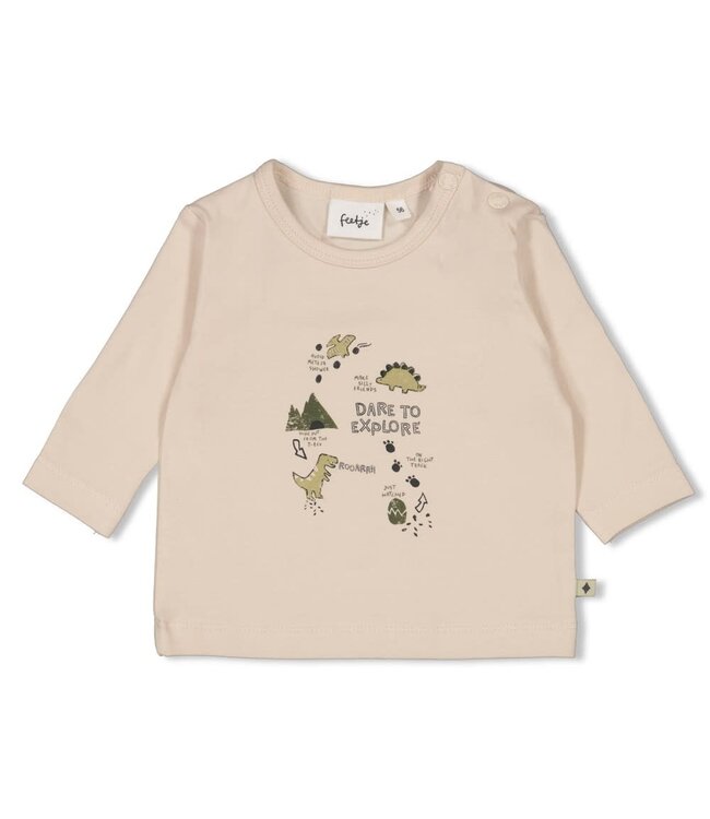 Feetje 51602616 Longsleeve - Rawrsome Offwhite