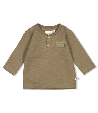 Feetje 51602617 Longsleeve - Rawrsome Olijf