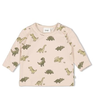 Feetje 51602619 Longsleeve AOP - Rawrsome Offwhite