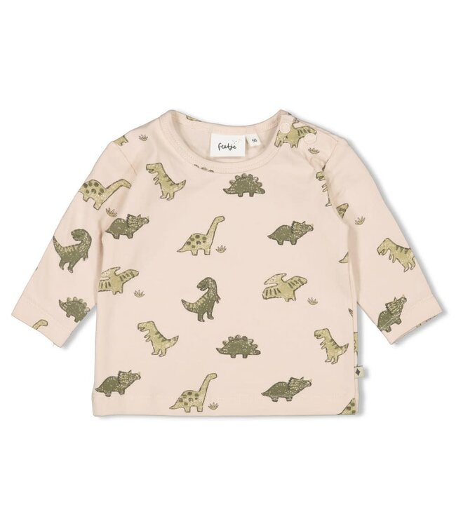 Feetje 51602619 Longsleeve AOP - Rawrsome Offwhite