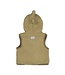 Feetje 51200038 Bouclé bodywarmer met capuchon - Rawrsome Groen