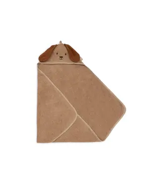 Jollein Badcape Badstof 75x75cm - Diego Dog