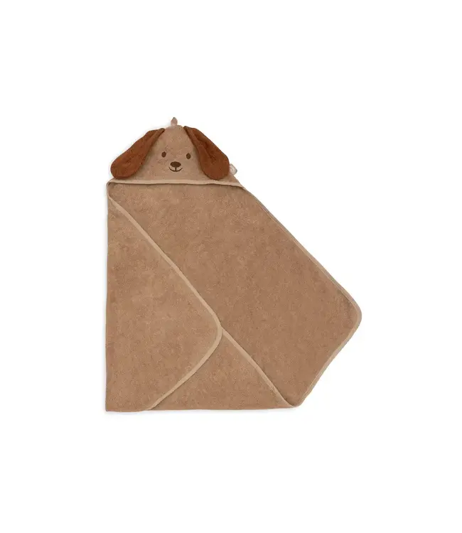 Jollein Badcape Badstof 75x75cm - Diego Dog