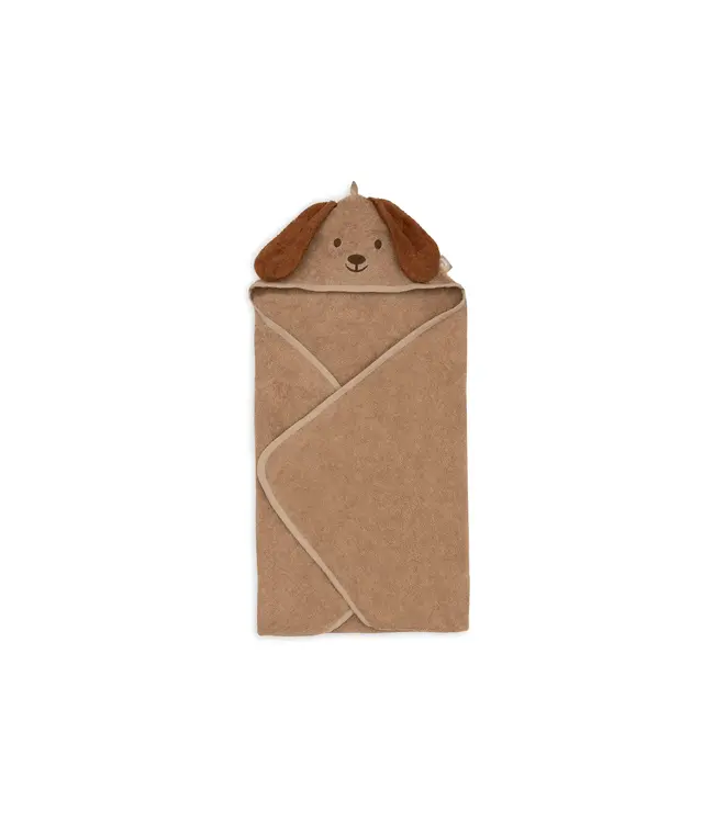 Jollein Badcape Badstof 75x75cm - Diego Dog